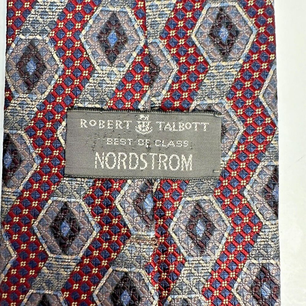 Robert Talbott Best of Class Nordstrom Neck Tie Hand Sewn Silk Made USA Mens